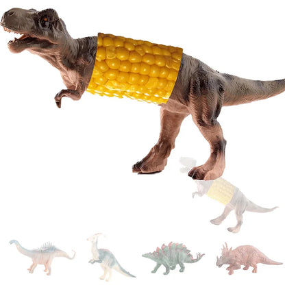 Bring Fun to Your Table with the Adorable Dinosaur Corn Cob Stand – Reusable with Stainless Steel Claws!