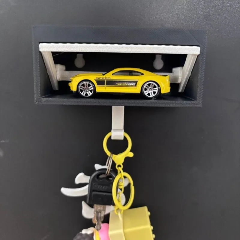 Charming 3D Printed Car Model Key Holder - Stylish & Functional Key Storage for Home Decor