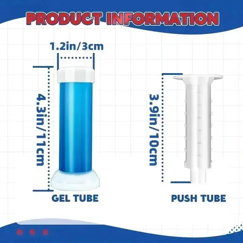 Transform Your Bathroom Experience with Our Long-Lasting Toilet Cleaner Gel Stick - Aromatherapy Freshness & Odor Elimination!